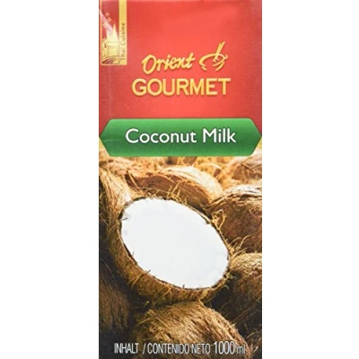 Abbildung von Orient GOURMET Kokosnussmilch Cremige Milch mit typischem Kokosgeschmack Authentisch thailändische Küche 1 x 1000 ml