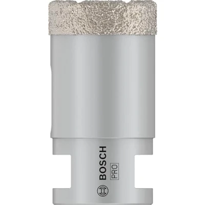 Abbildung von Bosch 1x PRO Multi Material Diamanttrockenbohrkronen für 22,23‑mm Bohrung und kleine Winkelschleifer (für Fliesen, Harte Ø 32 mm, Professional Zubehör Kleiner Winkelschleifer)