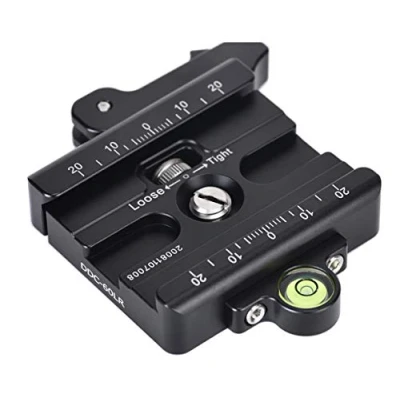 Abbildung von Sunwayfoto DDC 60LR Hebelklemme, 60 mm, kompatibel mit Arca/RRS QR Platte.