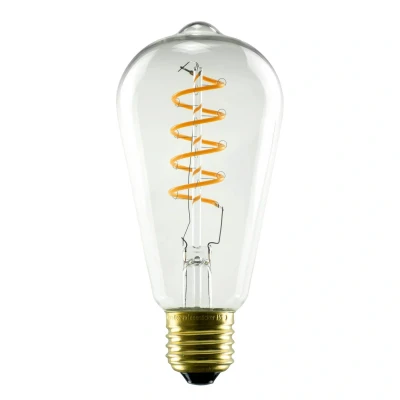 Abbildung von SEGULA LED Leuchtmittel Soft Line, E27, 1 St., Warmweiß, dimmbar, Rustika klar, E27