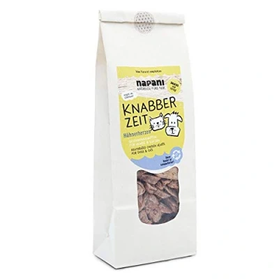 Abbildung von Knabber Zeit Hühnerherzen gefriergetrocknet für Hunde &amp;... 150 g