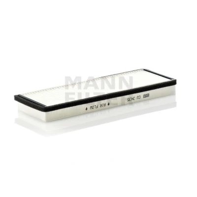 Abbildung von MANN FILTER CU 3435 Innenraumfilter Partikelfilter 335 113 31 PEUGEOT: 306 Schrägheck, Cabrio, Kombi