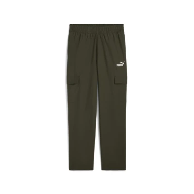 Abbildung von Puma Essentials No. 1 Logo Gewebte Cargohose Herren Mit Plain Dark Olive Größe: XXL