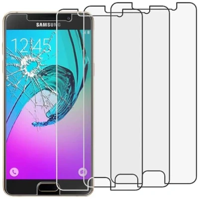 Abbildung von ebestStar kompatibel mit Samsung Galaxy A5 2016 Panzer Schutz Glas (x3 Stück) SM A510F Schutzfolie, 9H gehärte Schutzglas, HD Displayschutz, Ultrabeständig
