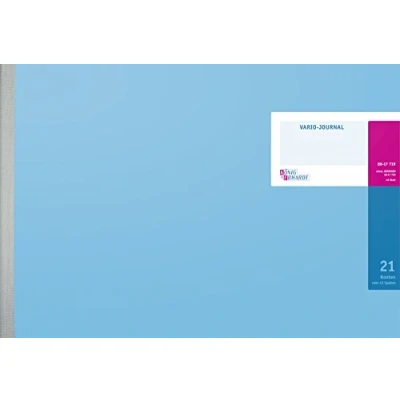 Abbildung von König &amp; Ebhardt und 8617719 Journal, magenta, 53 x 33 cm, hellblau