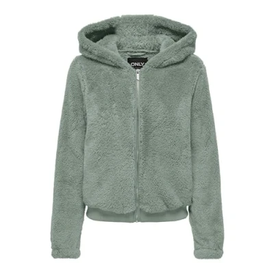 Abbildung von ONLY Kapuzenplüschjacke ONLNEWANNA CONTACT SHERPA JKT OTW NOOS