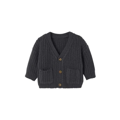 Abbildung von Baby Strickjacke mit V Ausschnitt
