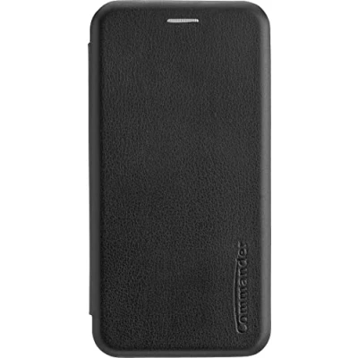Abbildung von COMMANDER Book Case Curve Für Apple iPhone 12/12 Pro Black