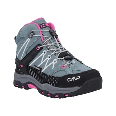 Abbildung von CMP Rigel Mid Wanderschuhe Unisex Kinder, Mineralgrün, Violett, 33 EU