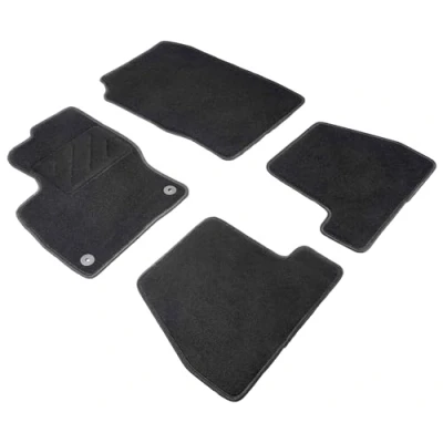 Abbildung von WALSER 80152 Fußmattensatz Textil vorne und hinten 4 schwarz Maßgefertigt FORD: FOCUS 3 Turnier, 3, Stufenheck