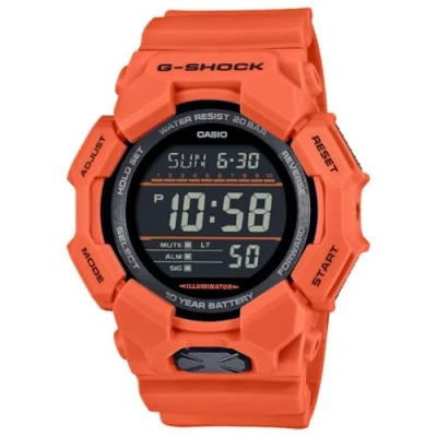 Abbildung von G SHOCK GD010 Digitaluhr, Herren, Größe: One Size, Orange