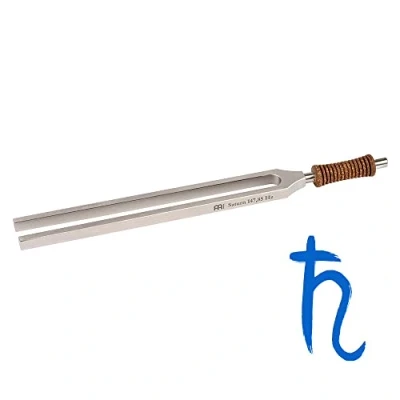 Abbildung von Sonic Energy Planeten Therapie Stimmgabel Saturn 147,85 Hz / D3 Für Meditation, Klangheilung, Entspannung Inkl. Baumwolltasche (TTF SA)