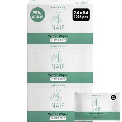 Abbildung von Naïf Baby &amp; Kids Plastic Free Wipes 16x54pcs