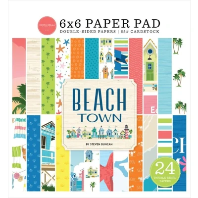 Abbildung von Carta Bella Beach Town 6x6 Inch Paper Pad (CBBT427023)