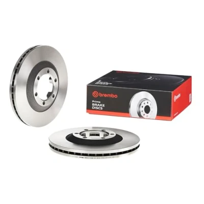 Abbildung von BREMBO 09.B267.10 Bremsscheibe 280 27 6 innenbelüftet ISUZU: D Max 1 Pickup, II 2 Pritsche / Fahrgestell