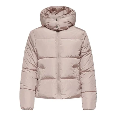 Abbildung von ONLY Onlcallie Fitted Puffer Jacket Winterjacke, Damen, Größe: Small, Misty rose
