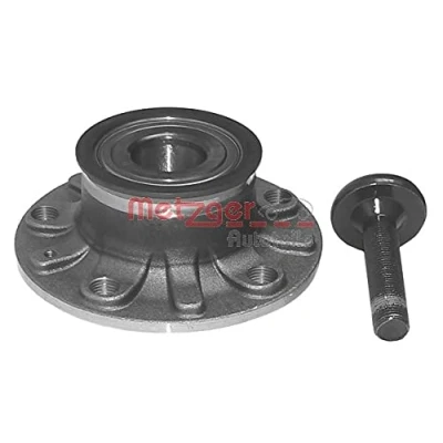 Abbildung von METZGER WM 2128 Radlagersatz Hinterachse links, rechts mit Radnabe, integriertem magnetischen Sensorring 132