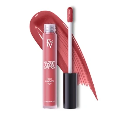 Abbildung von FV Flüssiger Hochpigmentierter Lippenstift, Langanhaltend mit Glanz Effekt, Pflegende Formel, Vegan &amp; Cruelty Free, Coy Glossy