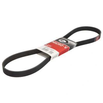 Abbildung von GATES 6PK1157 Keilrippenriemen 1157 6 Polyester, EPDM (Ethylen Propylen Dien Kautschuk) BMW: 5 Touring, Limousine, 3 Touring
