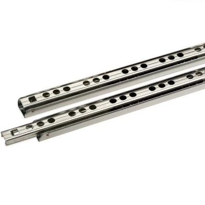 Abbildung von SO TECH® Auszug Teilauszug H: 17 mm / L: 246 (2 St), Schubladenschienen Rollen Kugelführung
