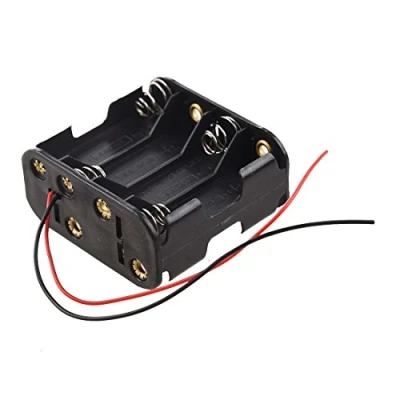 Abbildung von Pasyauer Schwarzer Batteriehalter Fuer 8 STK. AA Batterien(12v)