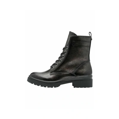 Abbildung von Tamaris MIT Touchit Removable Plateaustiefelette, Damen, Größe: 39, Anthracite pat Schuhe