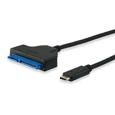 Abbildung von Digital data communication equip USB 3.1 Adpater Typ C Stecker auf SAT