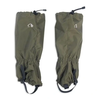 Abbildung von Tatonka Gaiter 420 HD (Gr. M) Wasserdichte, lange Gamaschen mit Schuh Riemen und Reißverschluss Schützen Schuhe Hosenbeine beim Wandern Trekken Größe L (olive)