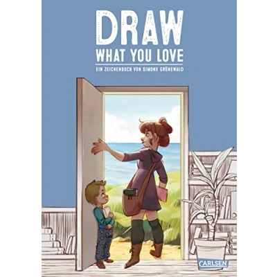 Abbildung von Draw What You Love: Ein Zeichenbuch von Simone Grünewald Zeichentipps und tricks der Illustratorin »schmoedraws«