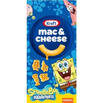 Abbildung von Kraft Macaroni&amp;Cheese**SpongeBob**156g Mac n cheese USA
