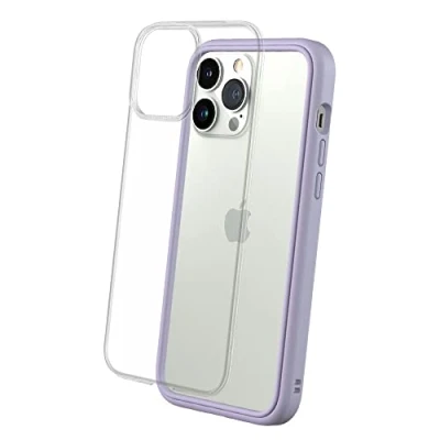 Abbildung von RhinoShield Modulares Case kompatibel mit [iPhone 13 Pro Max] Mod NX Anpassbare &amp; stoßdämpfende Schutzhülle im schlanken Design 3.5 Meter Fallschutz Lavender
