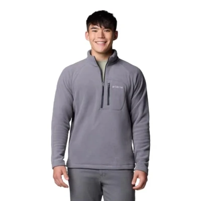 Abbildung von Columbia Herren Fast Trek 3 Half Zip Fleece Pull Over, City Grey, Shark, S