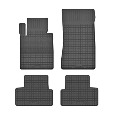 Abbildung von Gummimatten Fußmatten 1.5 cm Rand kompatibel mit BMW Serie 4 F33 Cabrio (Bj.2013 2018) ideal angepasst Teile EIN Set
