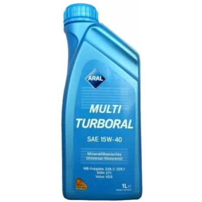 Abbildung von Aral Turboral 15W 40 1l Motoröl 15F45B MERCEDES BENZ: C Klasse Limousine, E T modell, IVECO: DAILY 6 Pritsche/Fahrgestell