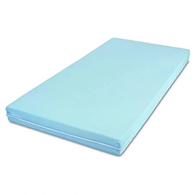 Abbildung von MSS Roll Matratze, Easy Active, 70 x 200 11 cm, H3, Bezug Blau, Schaumstoff