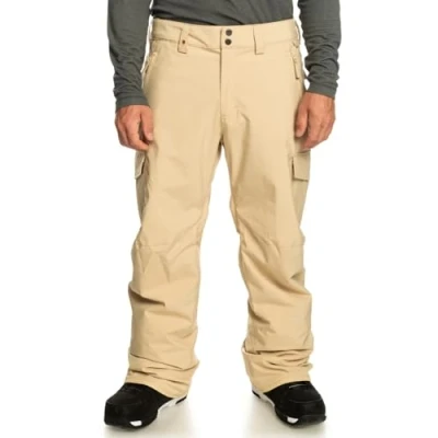 Abbildung von Quiksilver Porter Schneehose für Männer Beige