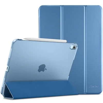 Abbildung von ProCase Hülle für iPad Air 11 Zoll M2 2024 6/ 5. Generation 2022/ 4. 2020 10.9 Zoll, 11&quot; (M2) Schutzhülle Case Cover 11/ 6/5/4 Gen Blau