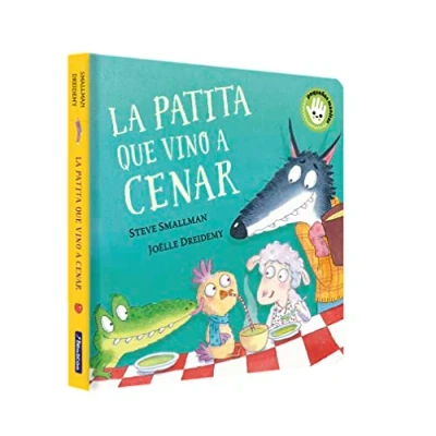 Abbildung von La patita que vino a cenar (La ovejita cenar. Libro de cartón) (Pequeñas manitas)