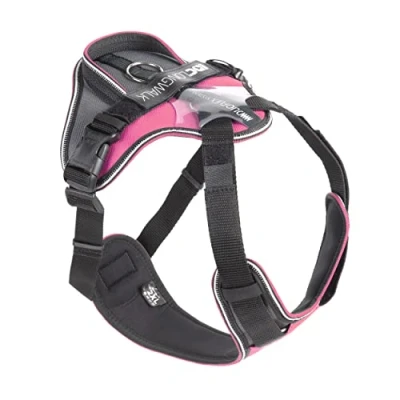 Abbildung von Julius K9 IDC Longwalk Geschirr rosa grau, 2XL