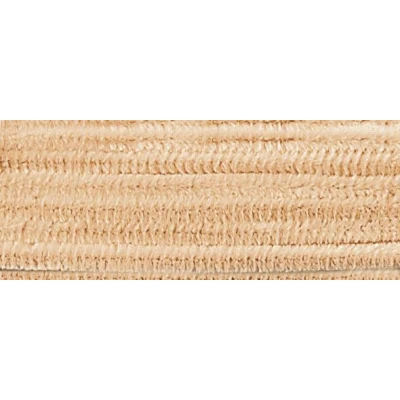 Abbildung von folia 77842 Chenilledraht, Pfeifenputzer, 10 Stück in hellbeige, Durchmesser 8 mm und 50 cm lang, ideal für Kinder zum Basteln Gestalten von Tieren, Figuren anderen Formen