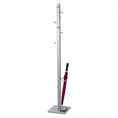 Abbildung von kerkmann Garderobenst„nder Slimline, 8 Haken, alusilber