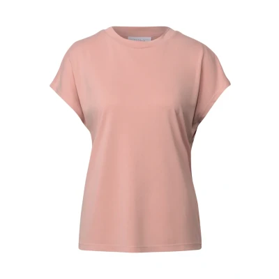 Abbildung von Street One Studio Basic LOOK Shirt Tshirt basic, Damen, Größe: 44, Rosa