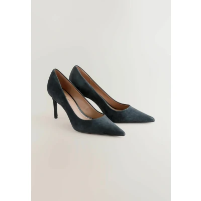 Abbildung von Next WIDE FIT Forever Comfort MID Court Pumps, Damen, Größe: 39, Mottled blue Schuhe