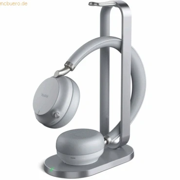 Abbildung von Yealink Network Headset BH 72 UC Gray inkl. Ladeständer USB A