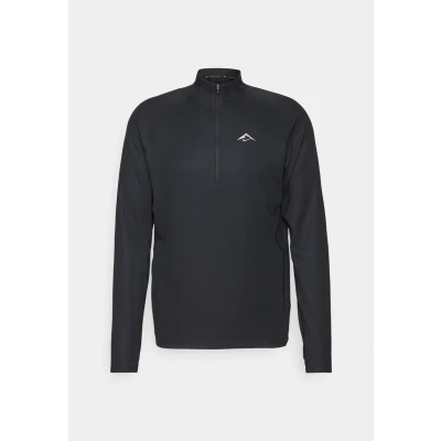Abbildung von Nike Performance Trail Midlayer Langarmshirt, Herren, Größe: Large, Black/white