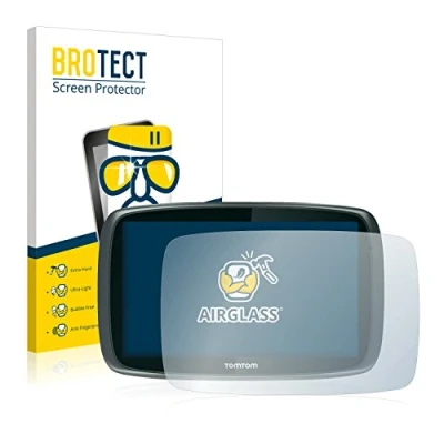Abbildung von BROTECT Schutzglas für TomTom GO 6000 Schutzfolie Panzer Folie Glas [Extrem Kratzfest 9H, Anti Fingerprint, Ultra Transparent]