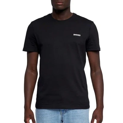 Abbildung von Snocks Tshirt basic, Herren, Größe: Medium, Schwarz