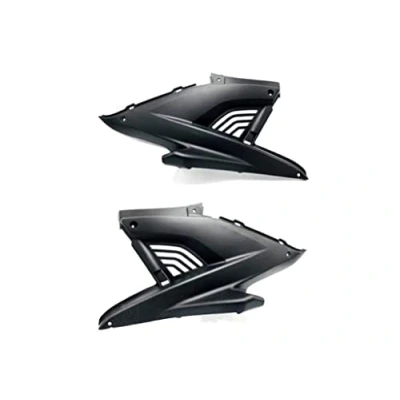 Abbildung von Seitenverkleidung Links Rechts Z Teile Schwarz für Yamaha Aerox MBK Nitro 50 100