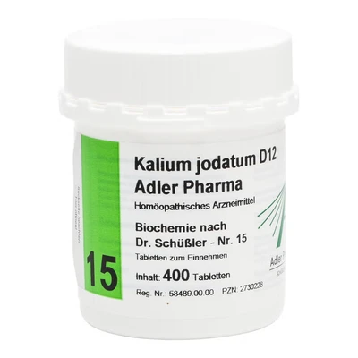 Abbildung von Biochemie Adler 15 Kalium jodatum D 12 T 400 St