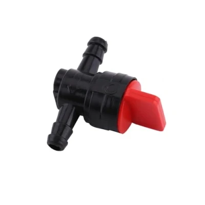 Abbildung von 1 Stück Universal 6mm Kraftstoffhahn Kunststoff Inline Ein Aus Ersatz Passend für 1/4 Rohrschlauch